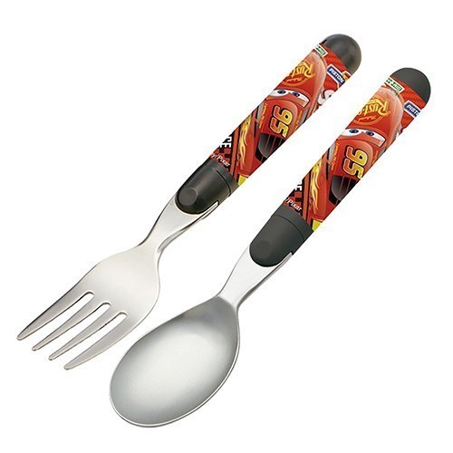  including carriage The Cars spoon & Fork set 16086 16087 CARS cutlery meal Disney car character goods Mac .-n man 