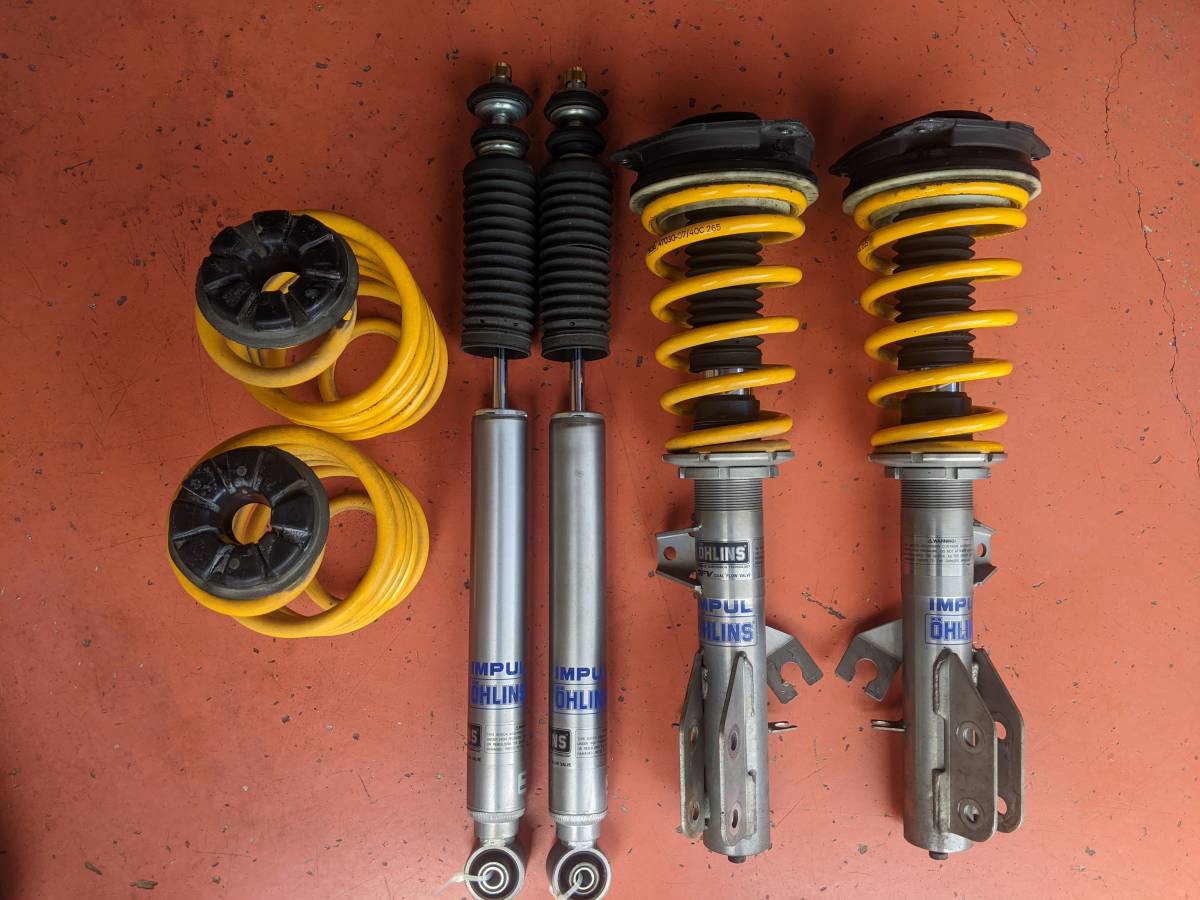 ★美　OHLINS　オーリンズ　DFV ネジ式　車高調 　K12　マーチ★_画像1