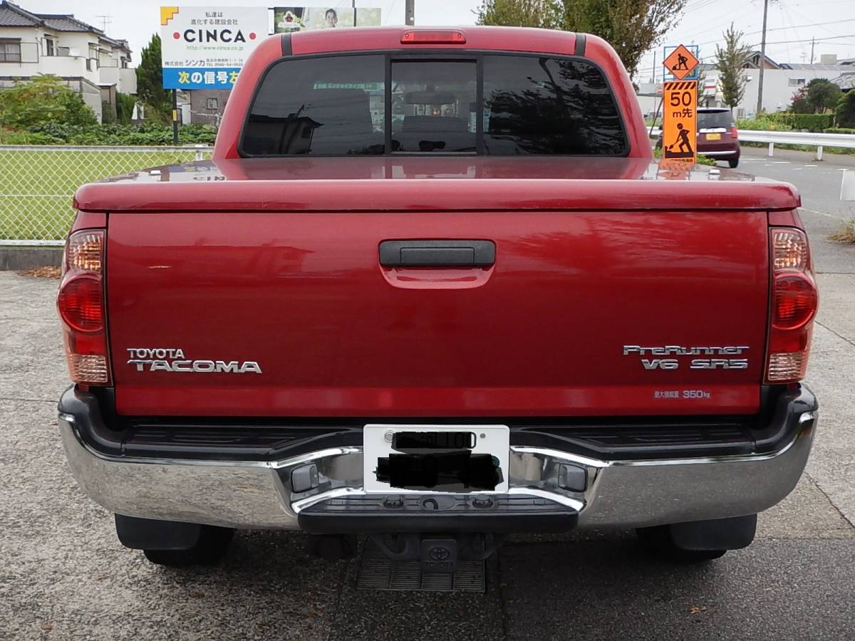 beautiful car 007 year Tacoma W cab pre Runner SR-5 TRD off-road package tonneau cover hitchmember USDM Hawaii North America 