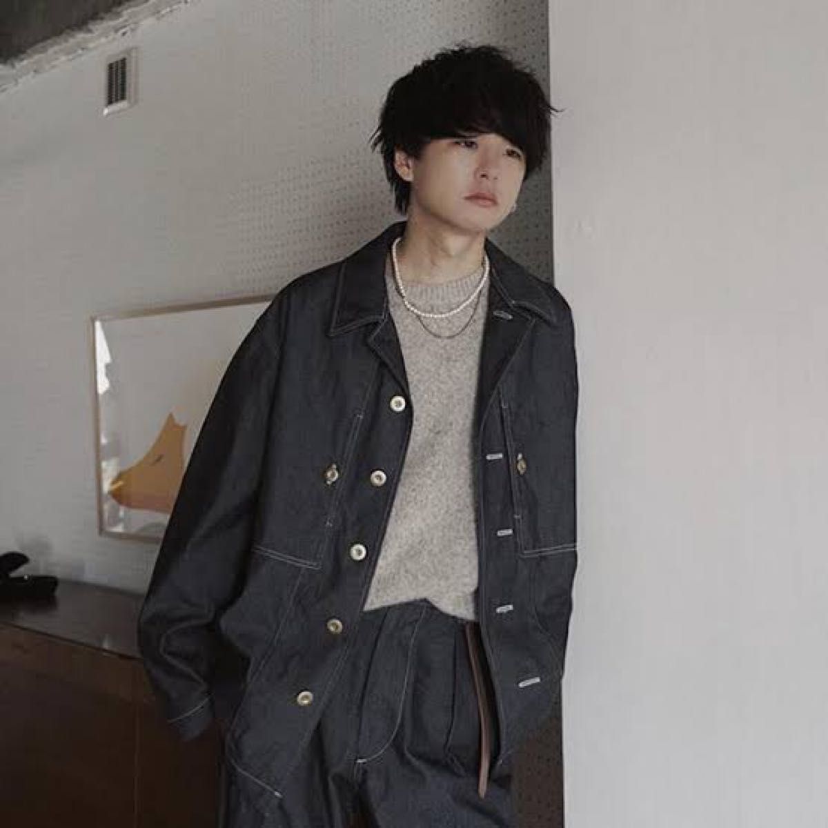 希少　LIDNM VAJIRA COMBAT JACKET リドム　げんじ