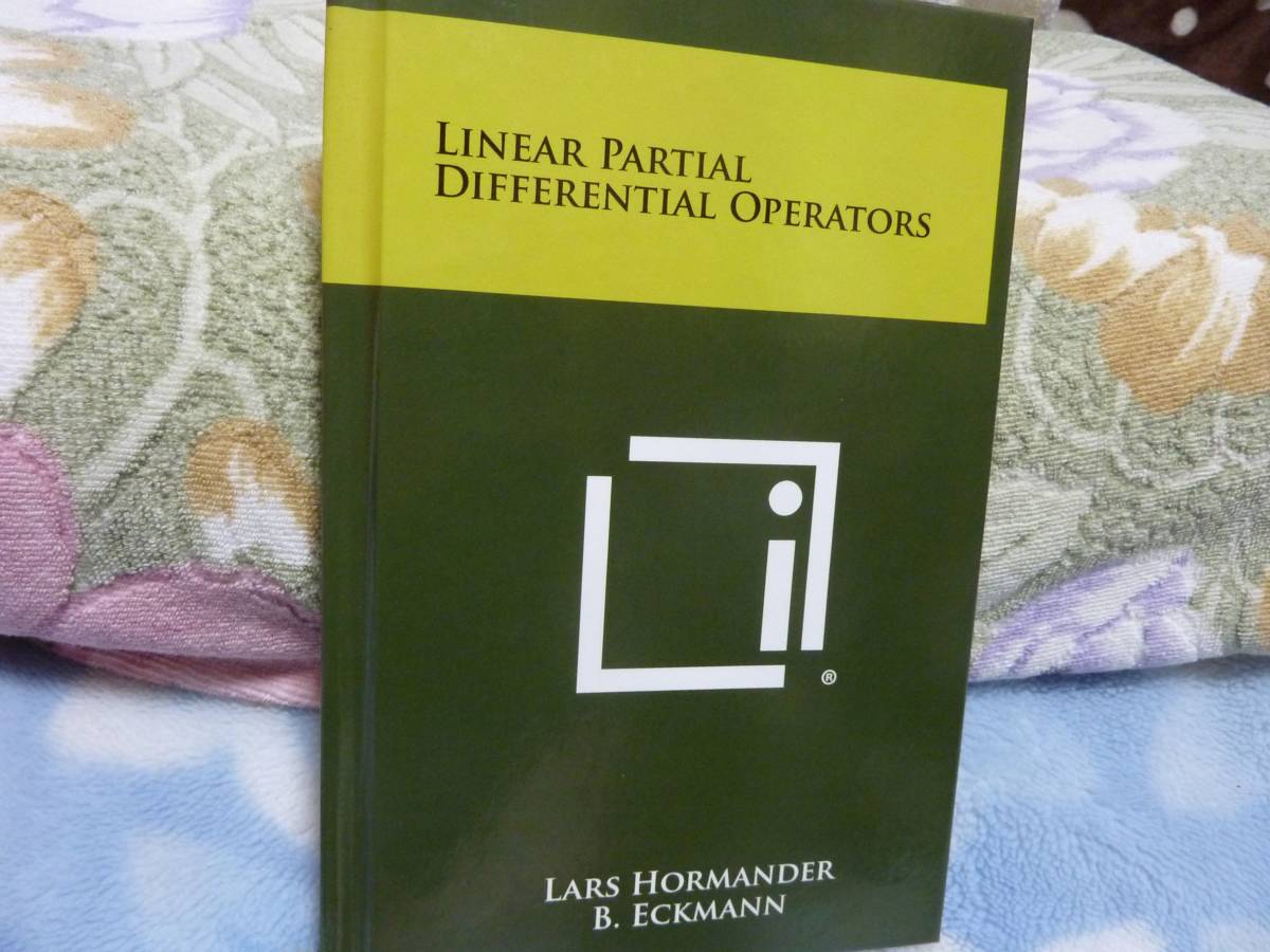 ( иностранная книга )Linear Partial Differential Operators