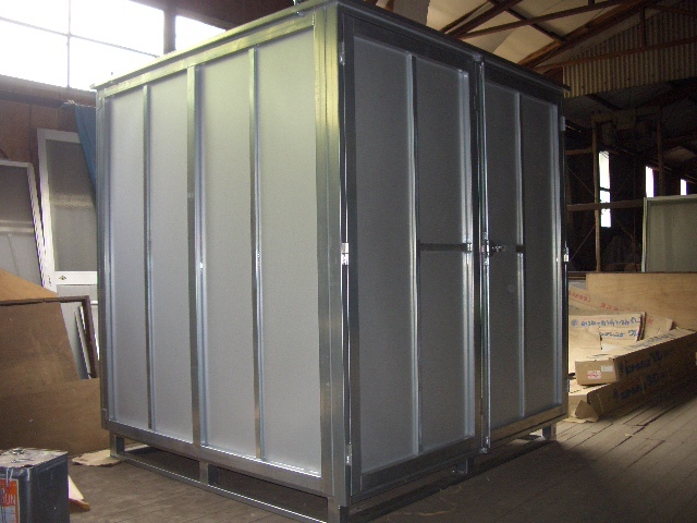  new goods storage room 1 tsubo (2.) double doors door * warehouse, agricultural machinery and equipment inserting, construction construction material * tool storage cabinet, garage, parts inserting, construction site, container, prefab, box 0 cheap!