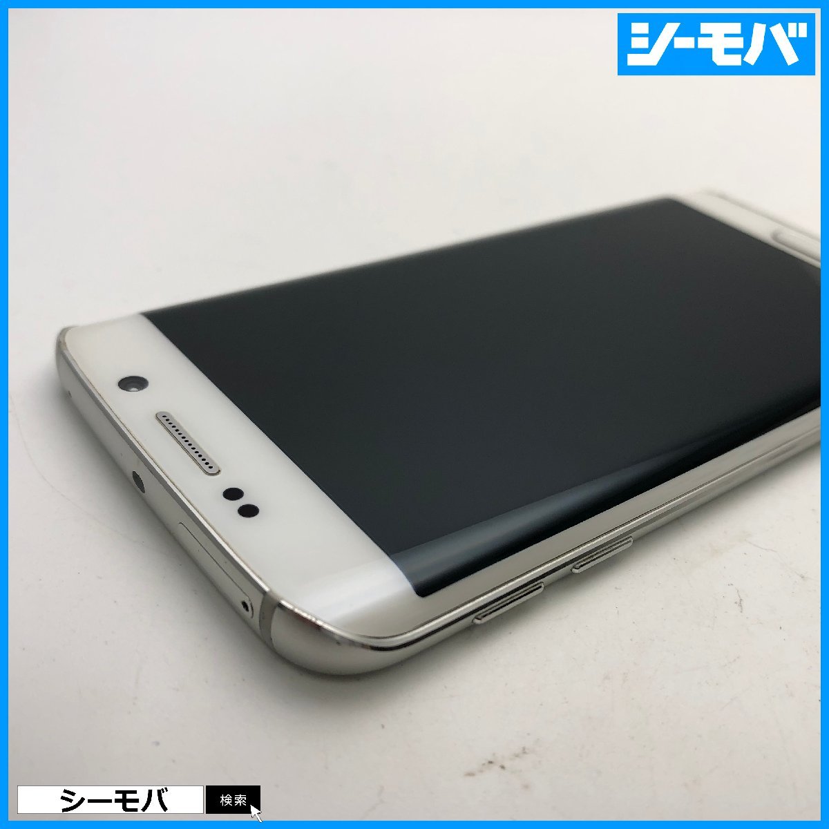 スマホ Galaxy S6 edge 404SC 32GB softbank ホワイト 美品 ソフトバンク android アンドロイド RUUN12934_画像4