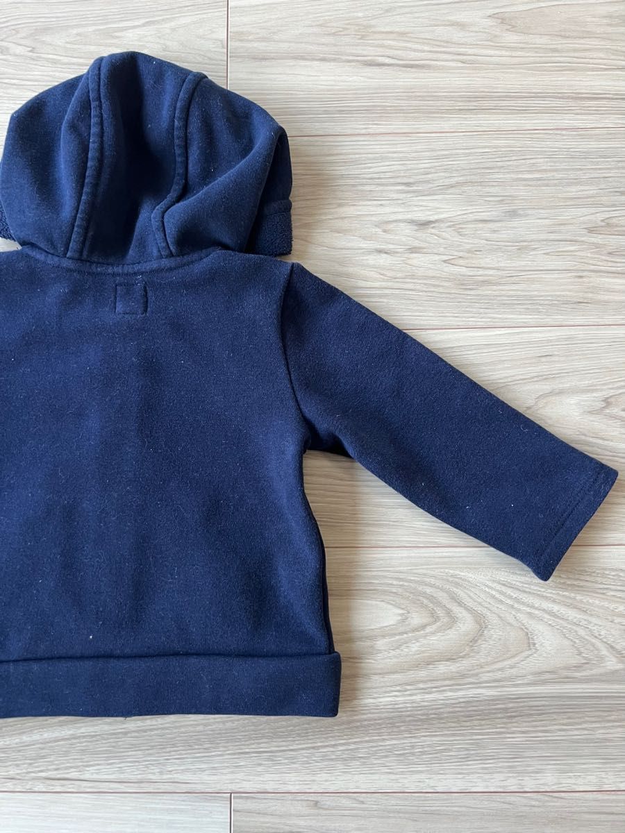 baby gap ベビーギャップ　 スウェットパーカー　紺色　80㎝