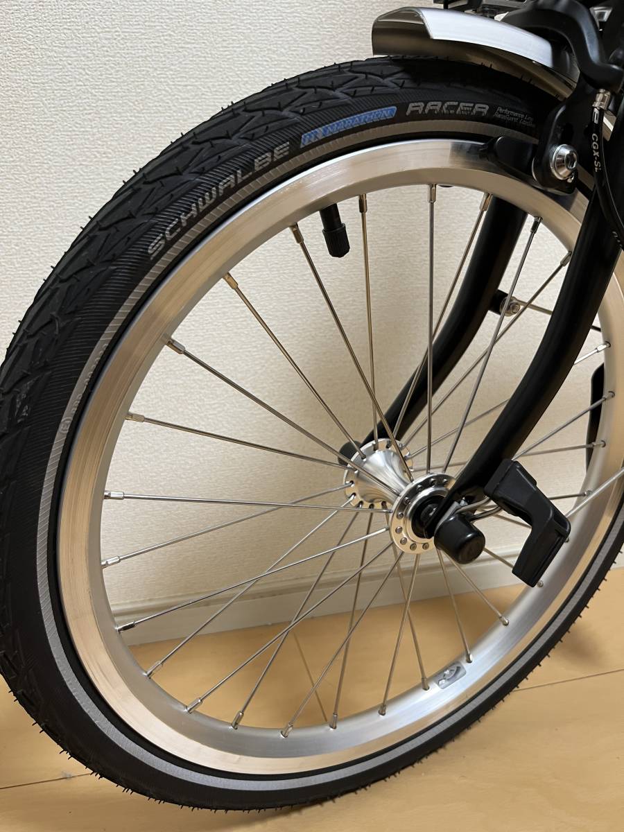 BROMPTON ブロンプトン　ブラック　C-Line Explore Mid（M6L）2022年モデル　超美品_画像5