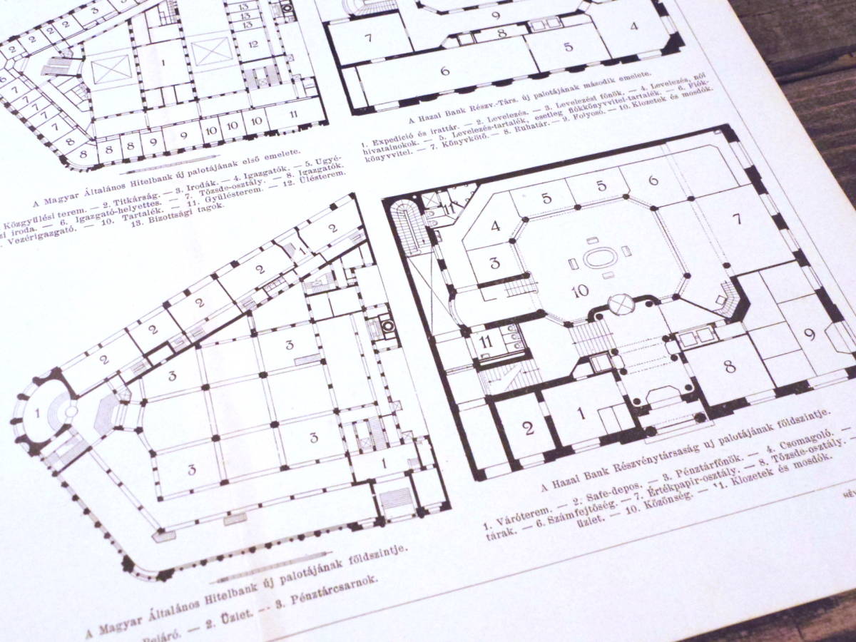 Yahoo!オークション - 銀行の図面/建築□図版□ハン Yahoo!オークション - 銀行の図面/建築□図版□ハン