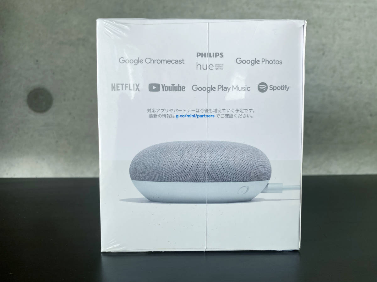 （送料無料）【新品・未開封】Google Home Mini (GA00210JP)