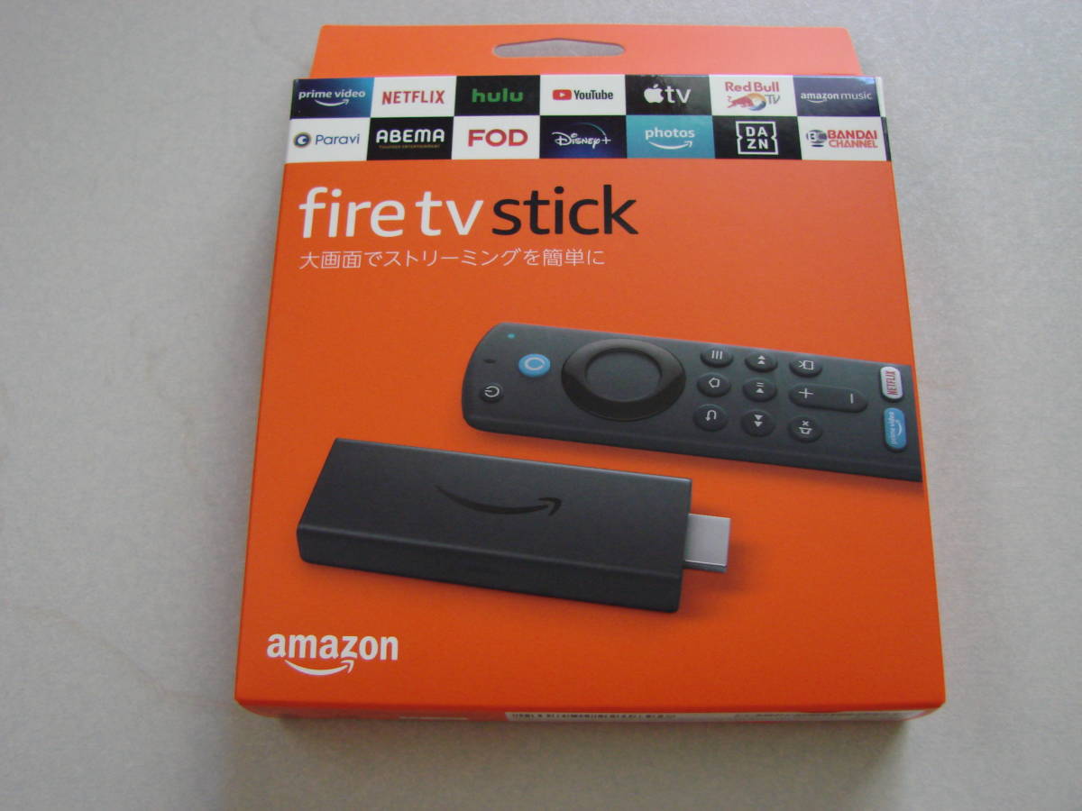 新品未開封Amazon Fire TV Stick Alexa対応音声認識リモコン(第3世代