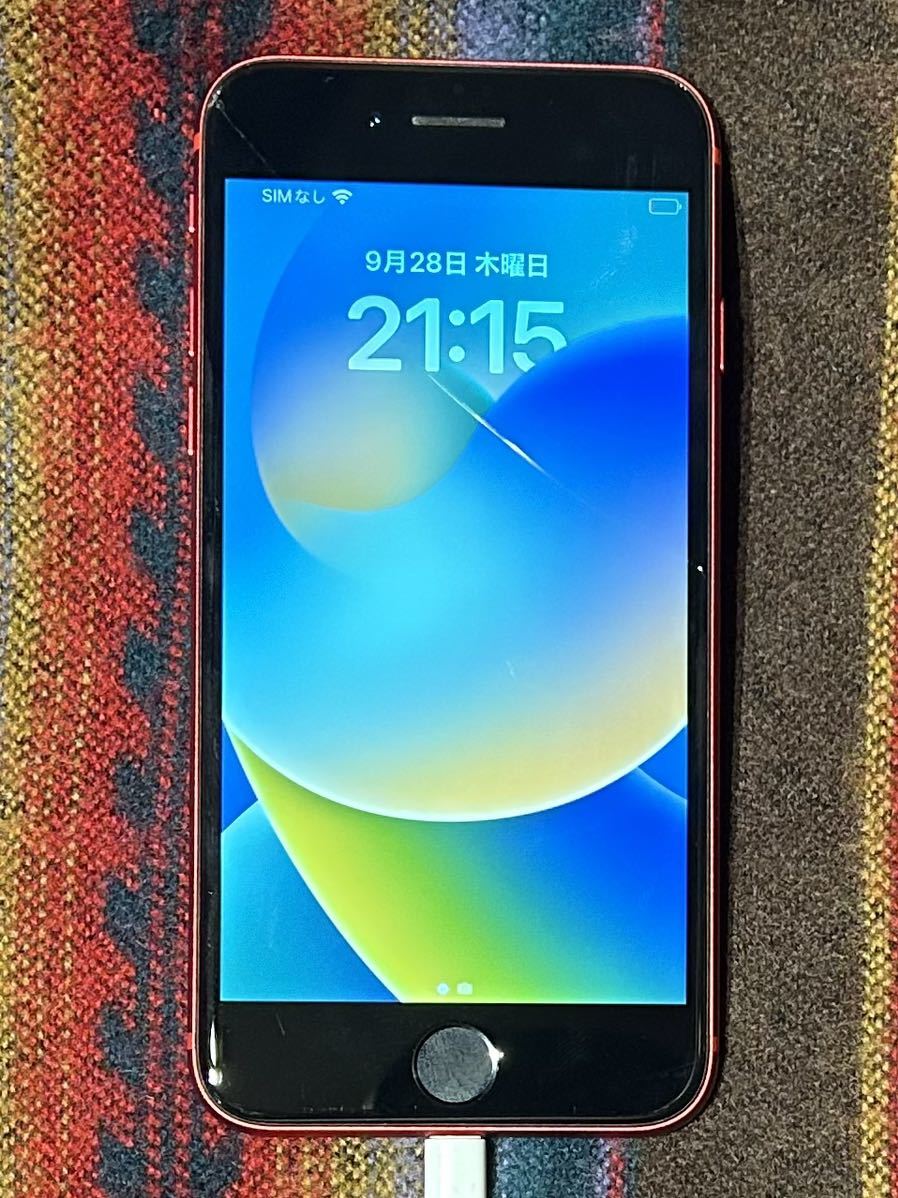 お手頃価格 (SE2) 第2世代 SE iPhone レッド Softbank GB 128 iPhone