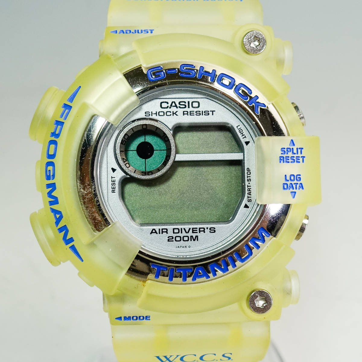 CASIO カシオ G-SHOCK GショックW.C.C.S FROGMAN フロッグマン チタン