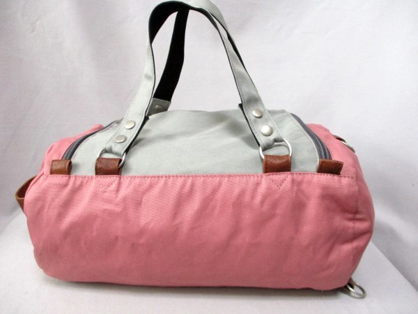 [P313]Beams Boy/ Beams Boy *3way Boston bag PK handbag * shoulder * rucksack W41cm