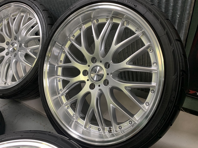 美品☆ロクサーニ マルチフォルケッタ PCD120 レクサスLS 8.5 美品☆ロクサーニ マルチフォルケッタ PCD120 レクサスLS 8.5