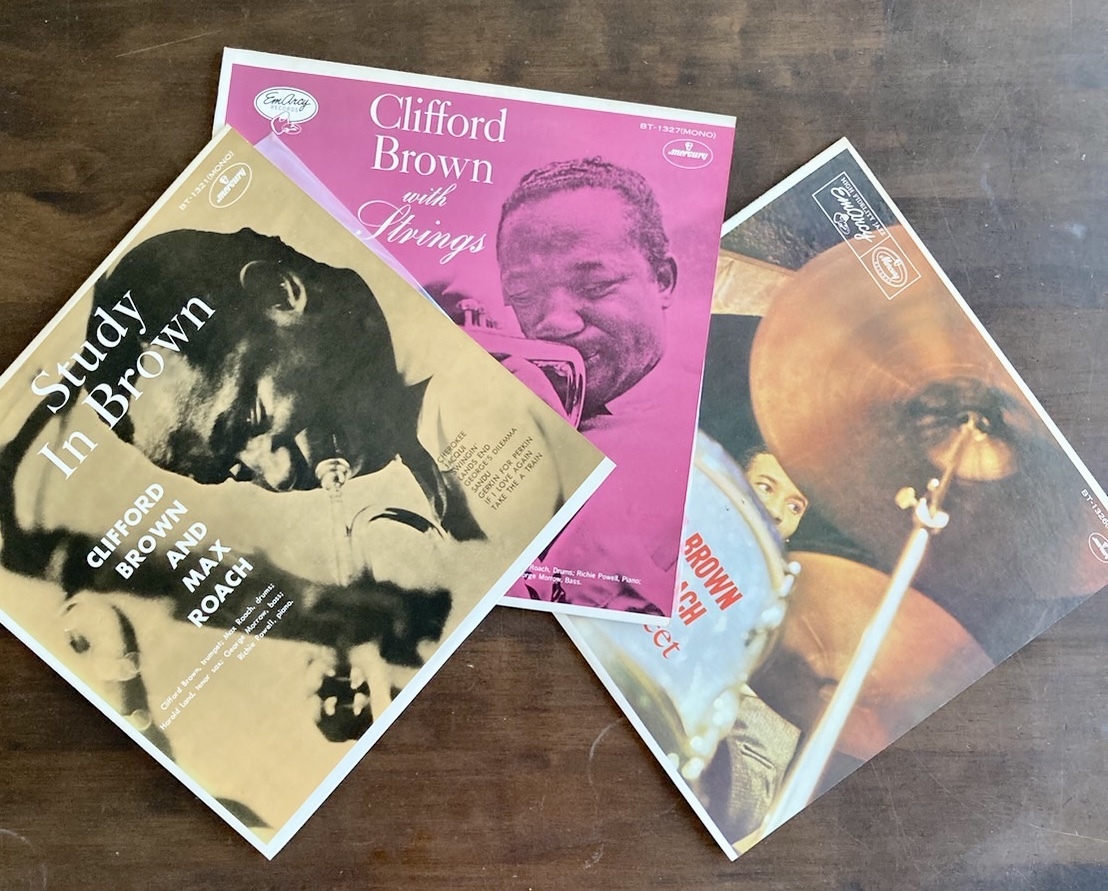 クリフォード・ブラウン LPレコード「Study In B rown」「Clifford Brown with Strings」「CLIFFORD BROWN & MAX ROACH at Basin Street」_画像1