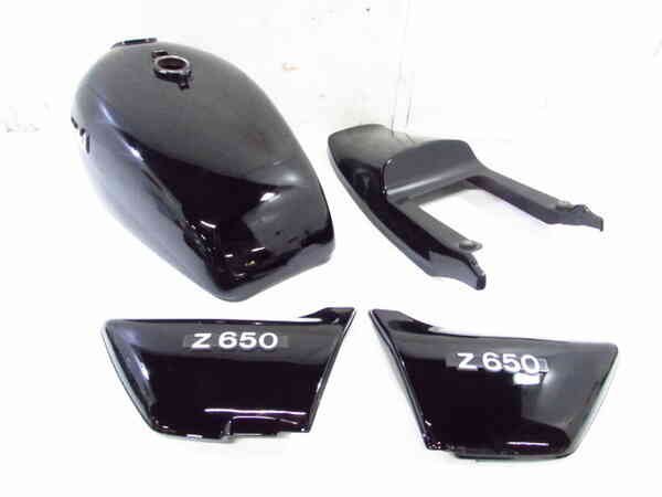 ZEXT Z650 KZ650C 希少!! 塗装後未使用 ザッパー 純正 外装SET 艶有!! 検※ ザッパー Z2 Z1 750RS Z750D Z750FX Z1000MK2 Z1-R 129M41_画像1