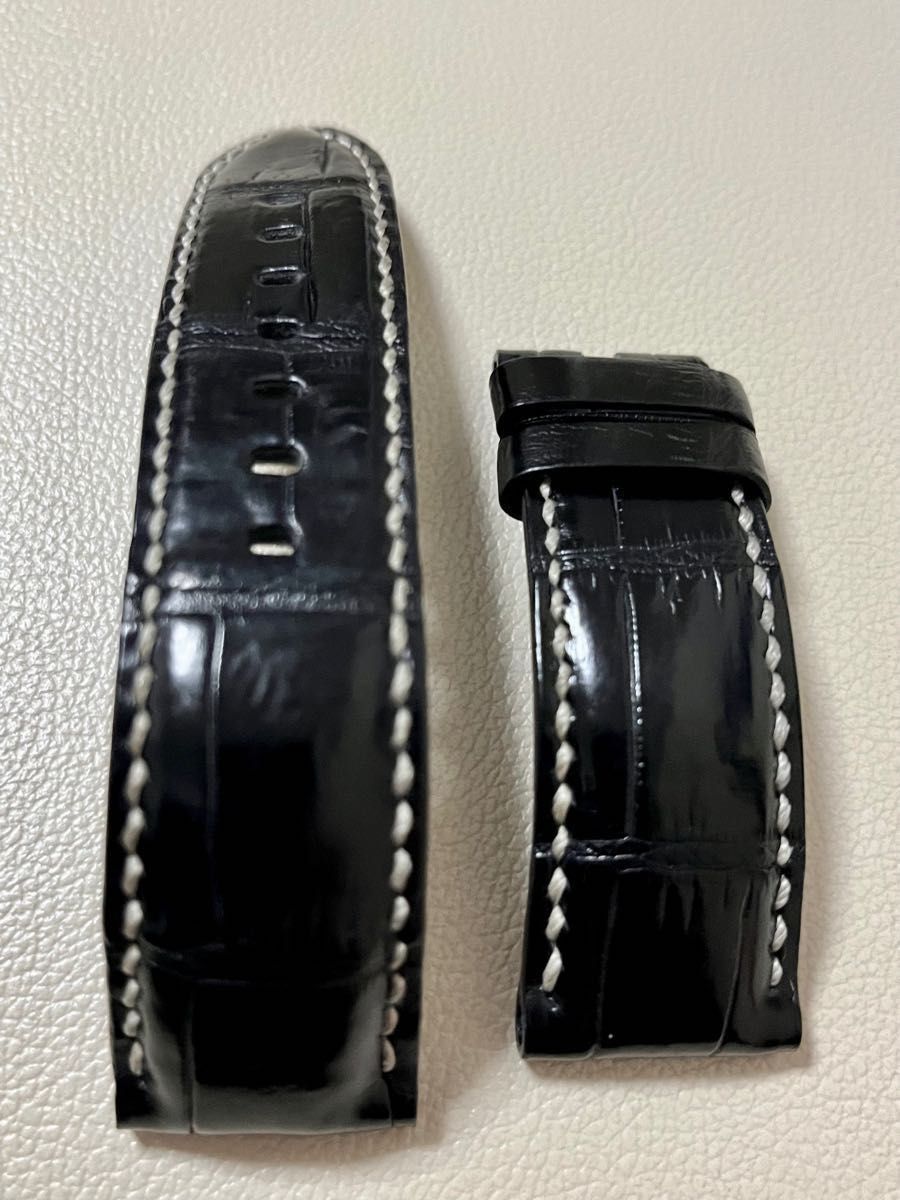 【返品?交換対象商品】 パネライ 24㎜／22㎜ アリゲーター竹斑USED美品｜Yahoo!フリマ 時計