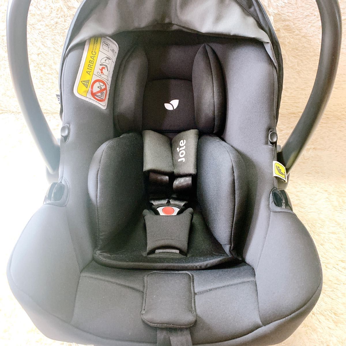 【美品】Joie i-Snug ジョイー アイスナグ コール ベビーシート チャイルドシート 取扱説明書付