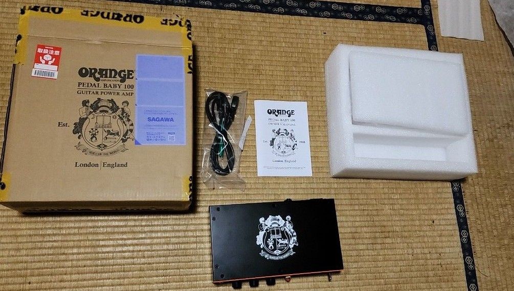 ORANGE Pedal Baby 100 美品 パワーアンプ 限定ギグバック付き ORANGE Pedal Baby 100 美品 パワーアンプ 限定ギグバック付き