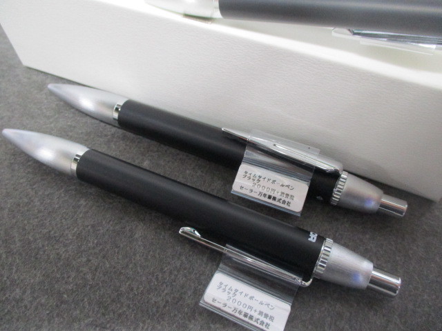 AA152/新品 3本セット セーラー タイムタイドプラス ノック式 ボールペン ブラック 文房具 筆記用具 SAILOR_画像2