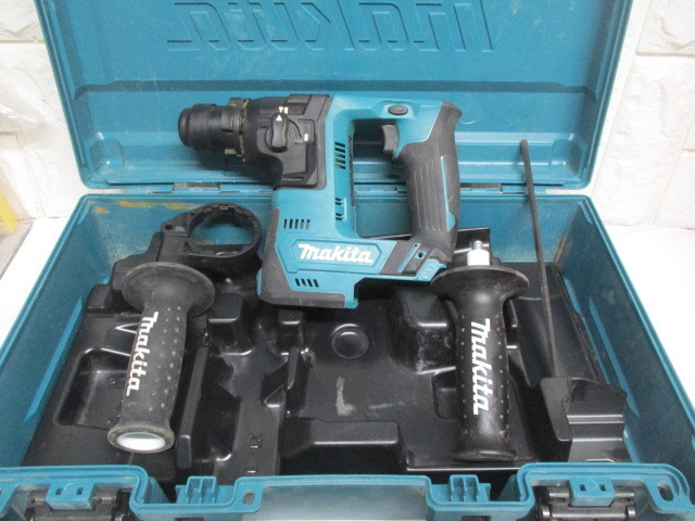 E330/マキタ makita 14mm 充電式ハンマドリル HR140D 10.8V 作動品 ケース付き_画像1