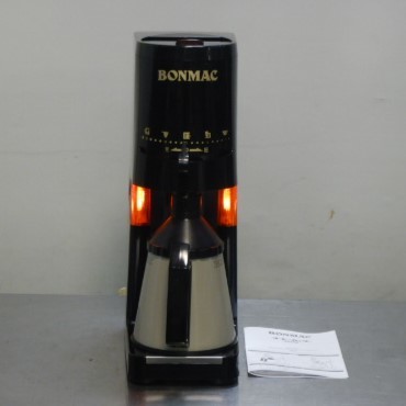 2012年製 ボンマック コーヒー カッター BM-570N 受け缶タイプ W180D390H495mm 8.1kg 分解清掃済 100V コーヒーミル グラインダー