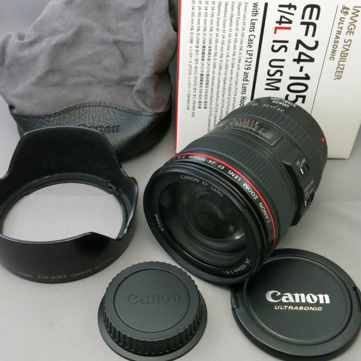 【美品】Canonキャノン　キヤノン　EF24-105mmF4L IS　★NO.7574のサムネイル
