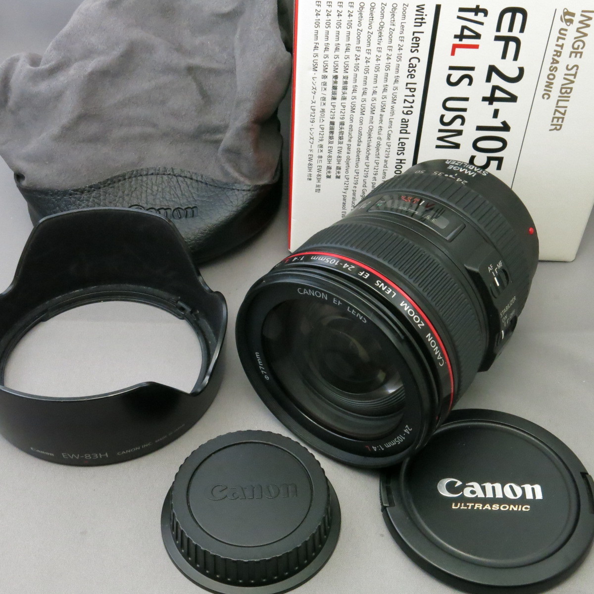 【美品】Canonキャノン　キヤノン　EF24-105mmF4L IS　★NO.7574_画像1