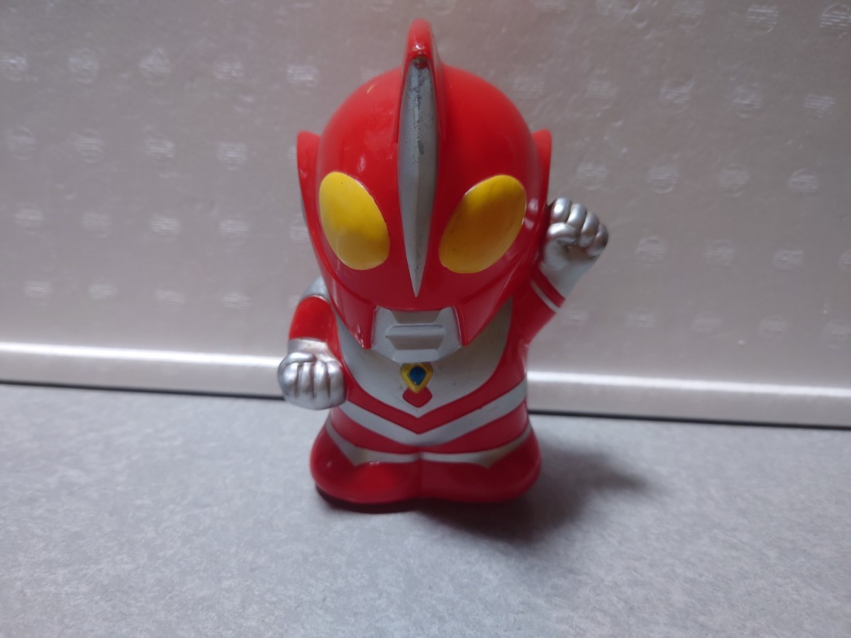 ウルトラマンゼアス　ソフビ貯金箱　ソフビフィギュア　1996年製造_画像1