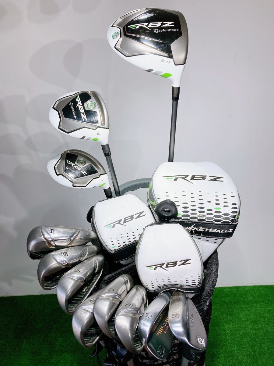 ☆TaylorMade メンズ ゴルフセット テーラーメイド RBZ ロケット