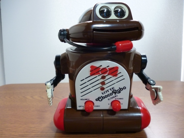ChocoRobo　ロッテ　応募　懸賞　プレゼント　チョコロボ　トミー　ラジオ　ロボット　レトロ　古い