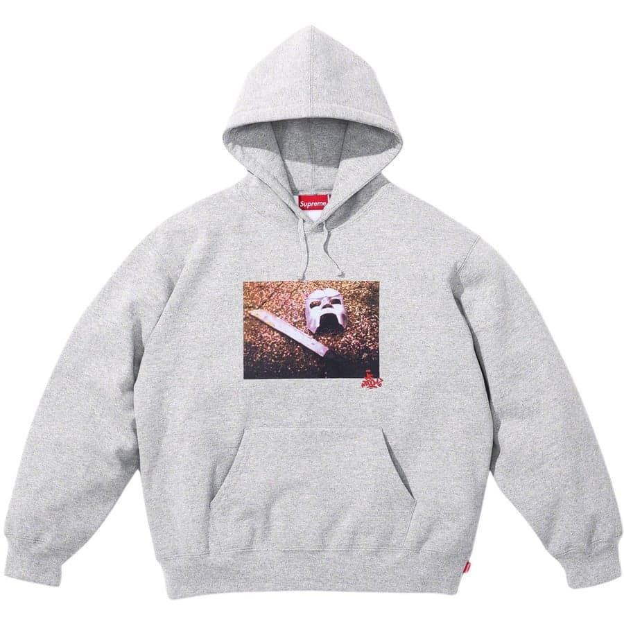 送料無料 S グレー Supreme Mf Doom Hooded Sweatehirt Heather Grey 23FW シュプリーム ドゥーム パーカー box logo ボックスロゴ 新品