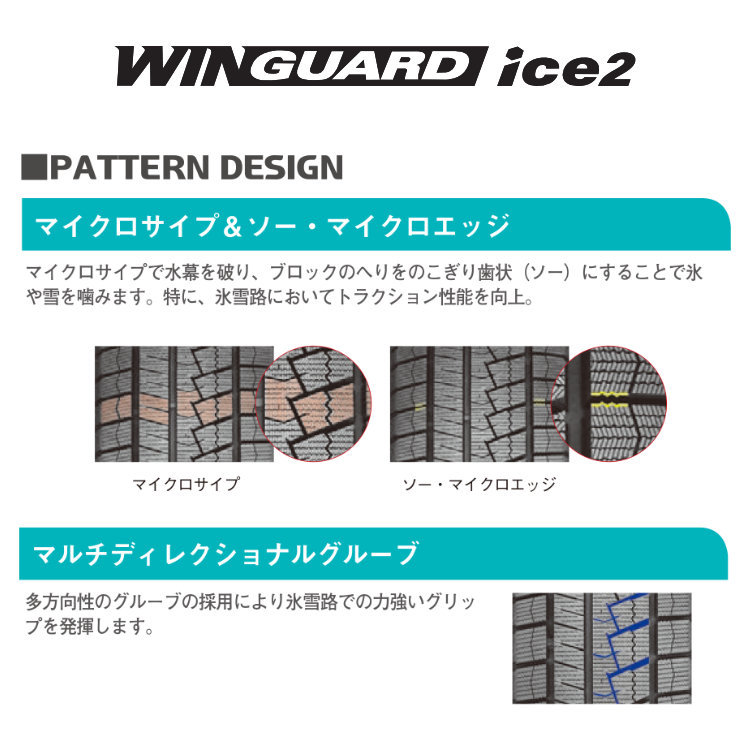 2023年製 スタッドレス 4本セット NEXEN WINGUARD ice2 225/45R18 選べるホイール 18x8.0J 5/114.3 レヴォーグ カムリ オデッセイ_画像9