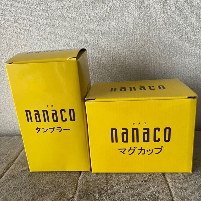 送料無料 非売品 nanaco ナナコ タンブラー&マグカップセット セブンイレブン_画像8