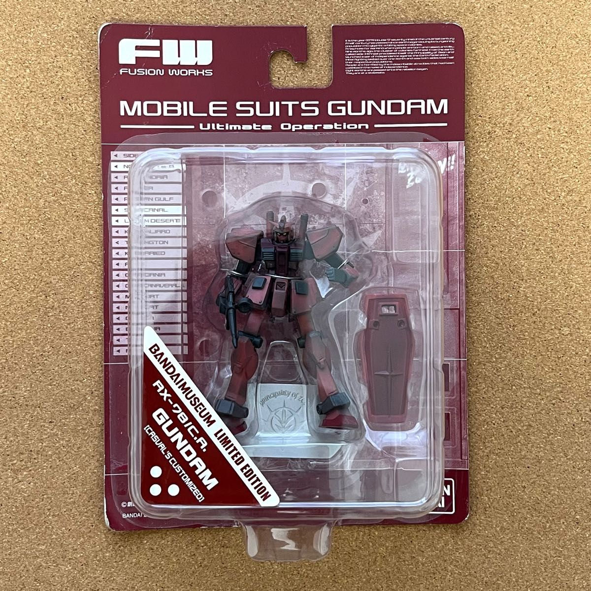 FW ガンダムアルティメットオペレーション RX-78/C A キャスバル FW ガンダムアルティメットオペレーション RX-78/C A キャスバル