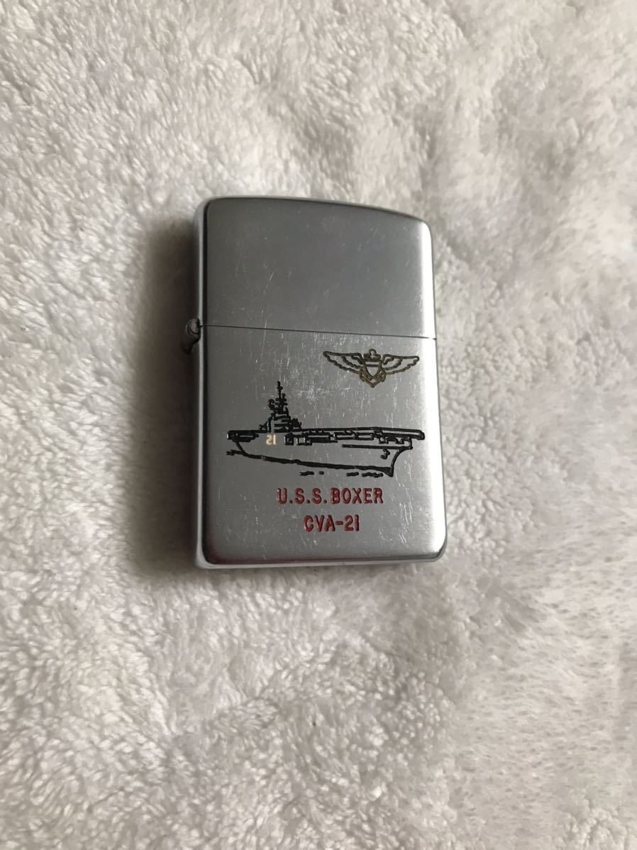 ZIPPO ジッポー ジッポ ジッポライター オイルライター 1950年代 中古品　アメリカ海軍　ミリタリー　military 希少品_画像1