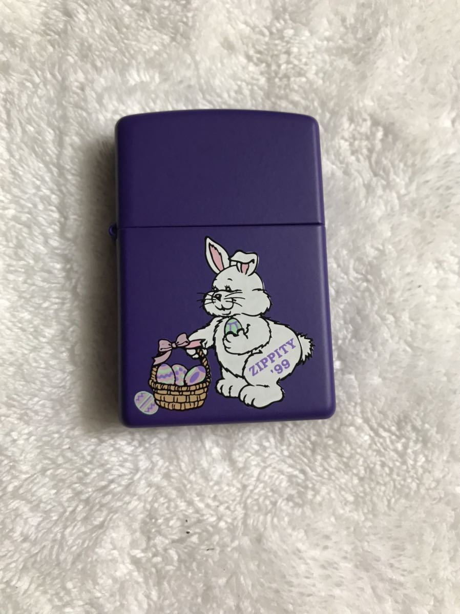 ZIPPO ジッポー オイルライター　ウサギ　兎　うさぎ　1996年製　未使用品_画像1