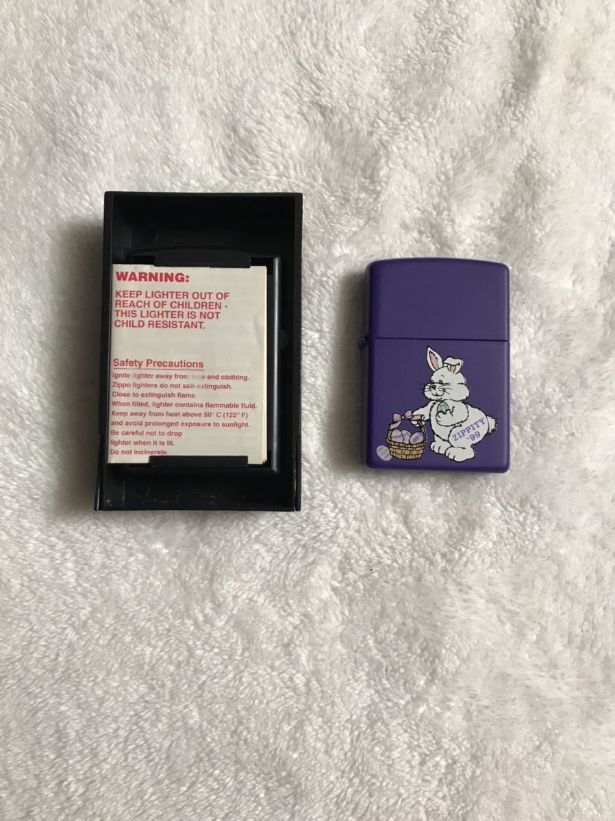 ZIPPO ジッポー オイルライター　ウサギ　兎　うさぎ　1996年製　未使用品_画像3