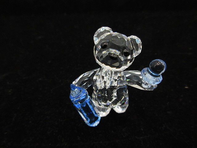 *SWAROVSKI Swarovski crystal стекло Chris Bear Boy Kris Bear It\'s A Boy произведение искусства украшение интерьер долгое время частное лицо хранение текущее состояние товар 