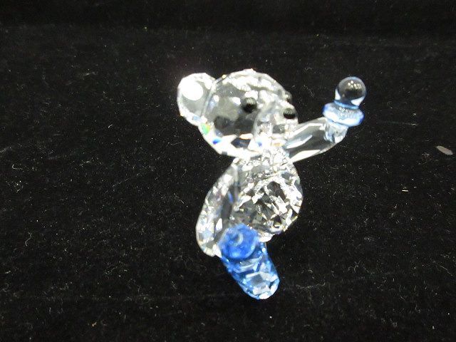 *SWAROVSKI Swarovski crystal стекло Chris Bear Boy Kris Bear It\'s A Boy произведение искусства украшение интерьер долгое время частное лицо хранение текущее состояние товар 