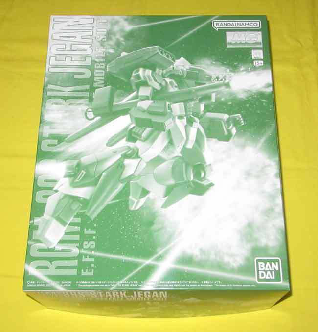 即決★ 新品・未組立 ■ MG 1/100 スタークジェガン ■ 機動戦士ガンダムUC ■ プレミアムバンダイ限定　★_画像1