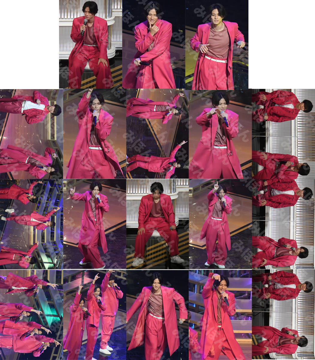 平野紫耀 King & Prince うたコン キンプリ 生写真 18枚セットD_画像1