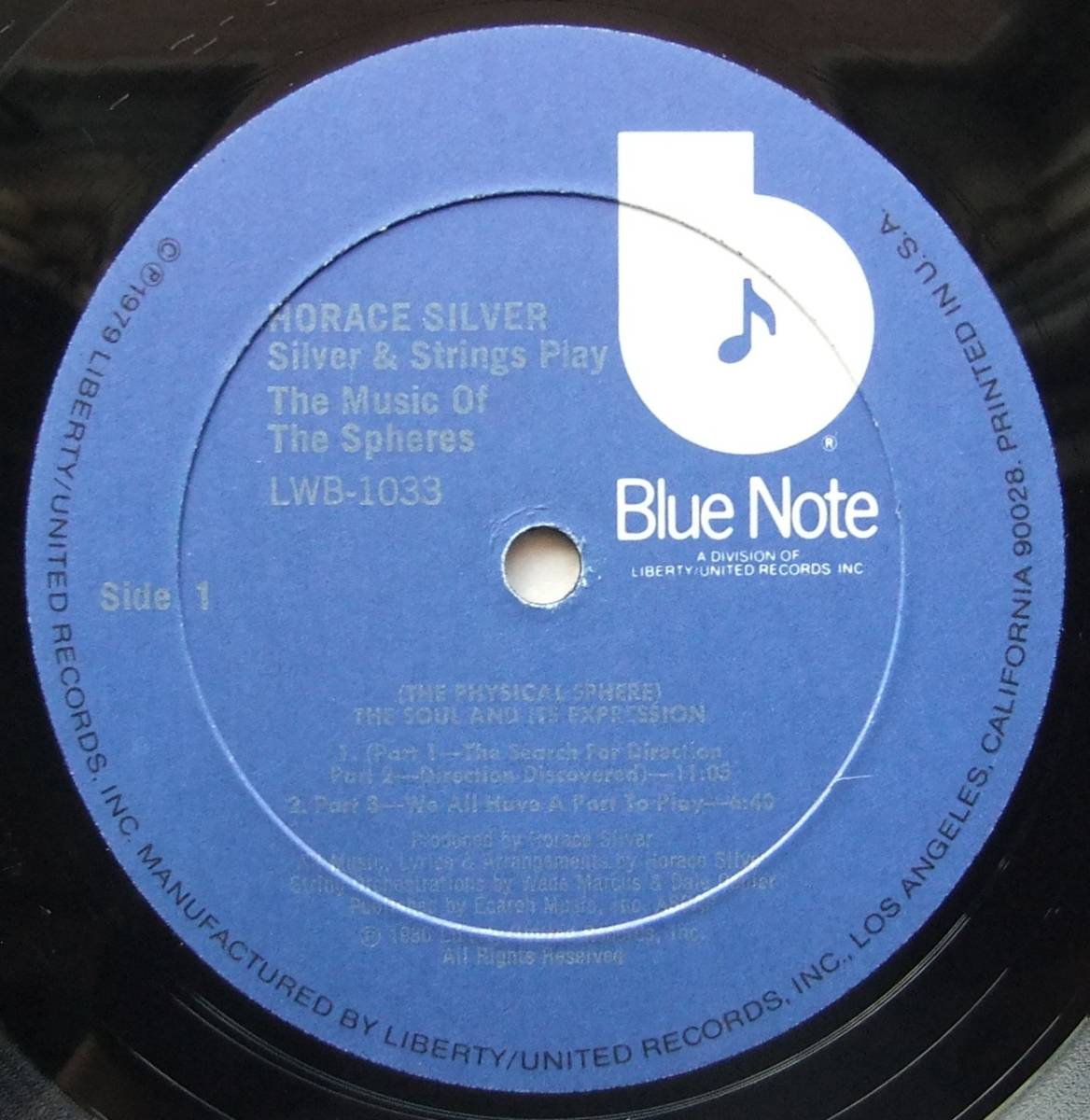 ◆ HORACE SILVER / Silver 'N Play The Music of the Spheres (2 LP) ◆ Blue Note LWB-1033 ◆ V_画像5