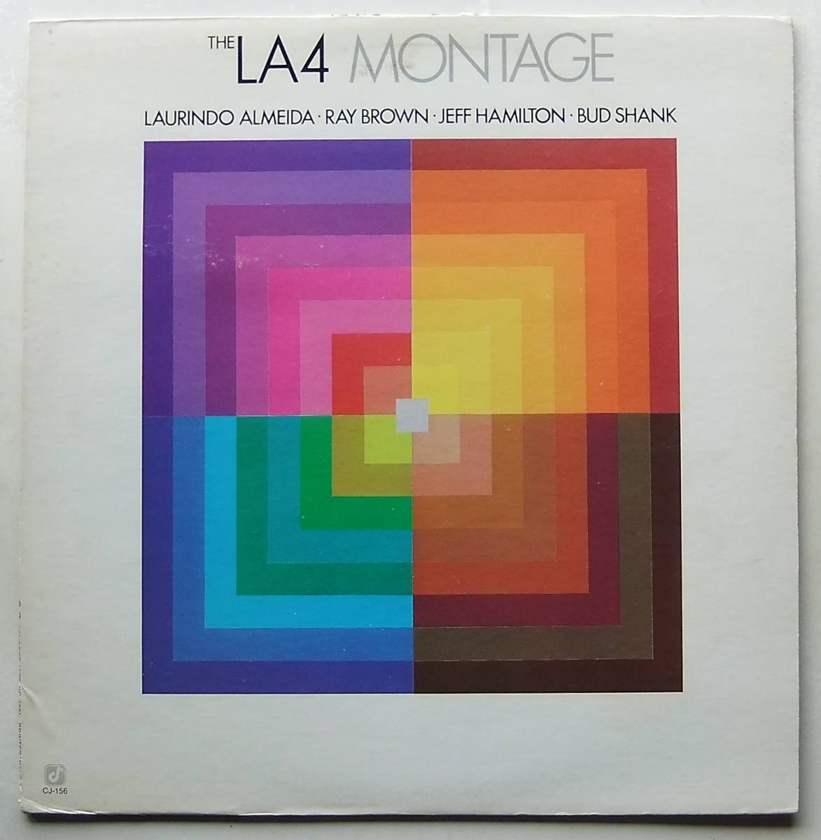 ◆ THE LA4 / Montage ◆ Concord Jazz CJ-156 ◆ V_画像1