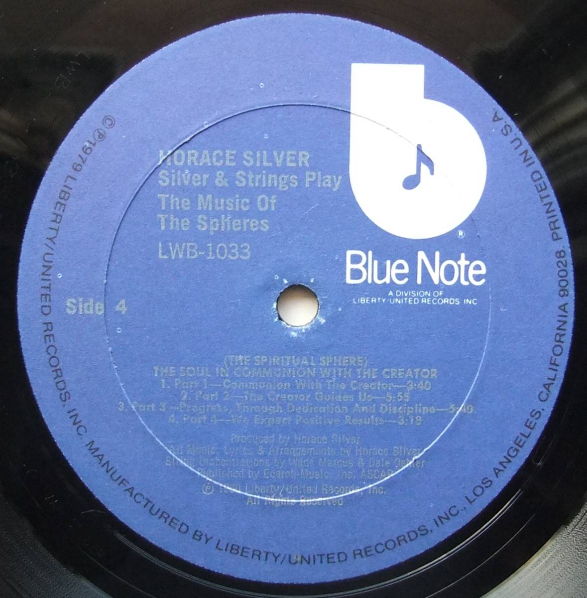 ◆ HORACE SILVER / Silver 'N Play The Music of the Spheres (2 LP) ◆ Blue Note LWB-1033 ◆ V_画像8