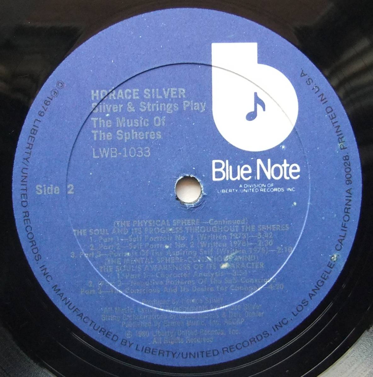 ◆ HORACE SILVER / Silver 'N Play The Music of the Spheres (2 LP) ◆ Blue Note LWB-1033 ◆ V_画像6