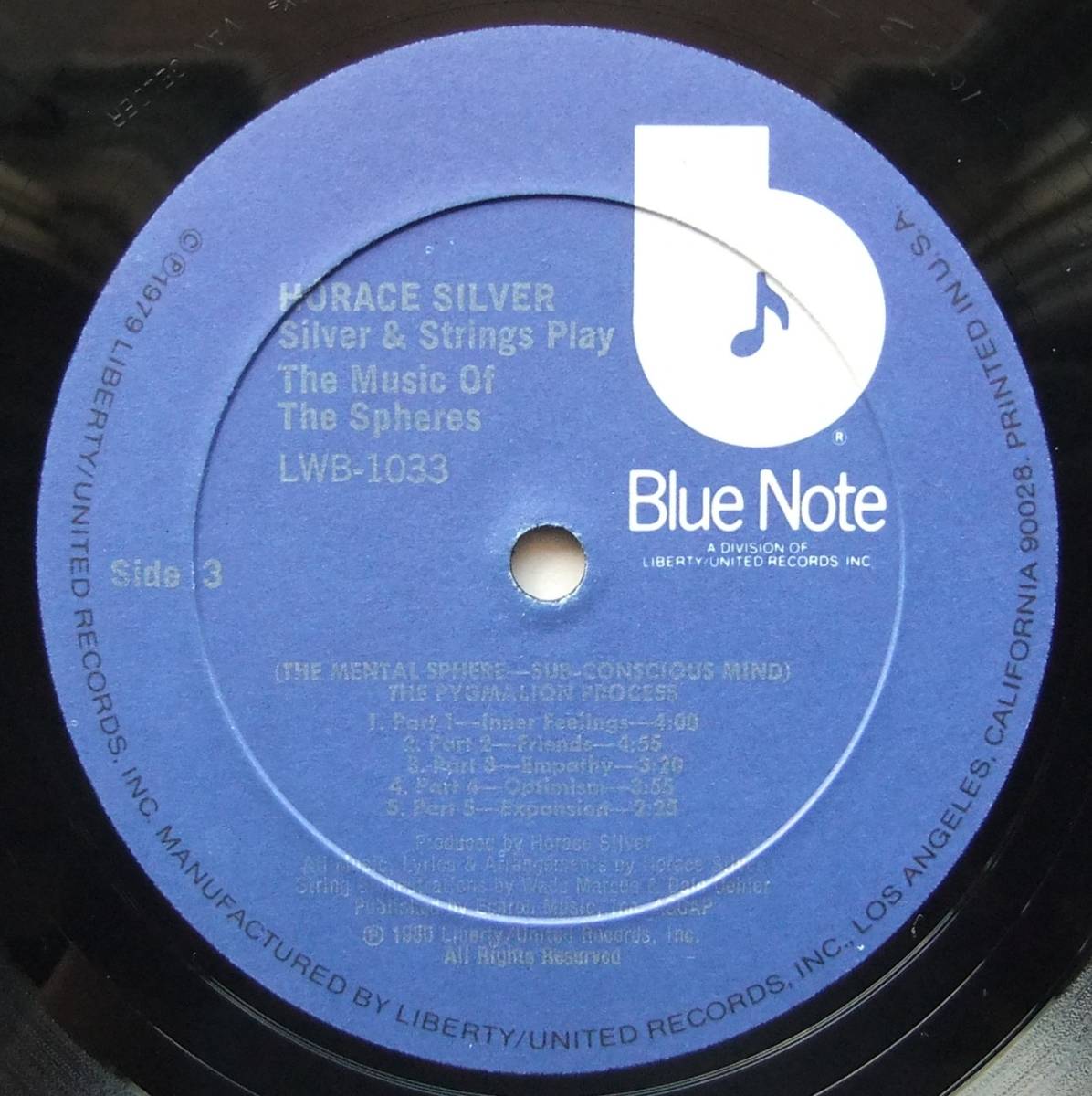 ◆ HORACE SILVER / Silver 'N Play The Music of the Spheres (2 LP) ◆ Blue Note LWB-1033 ◆ V_画像7