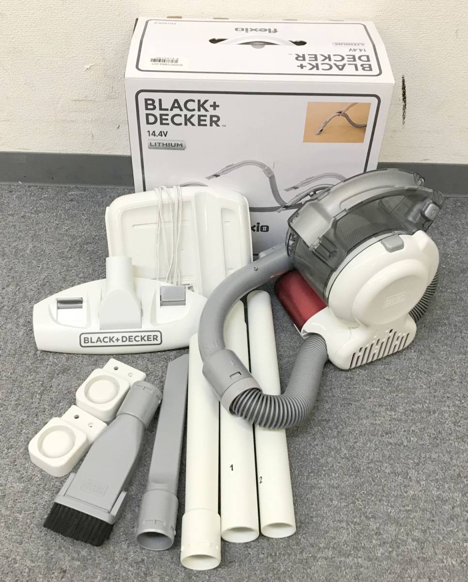 M242-I43-1965 BLACK＋DECKER ブラックアンドデッカー リチウムフレシキ― JP02 掃除家電 ※通電確認済み 箱付き ⑯_画像1