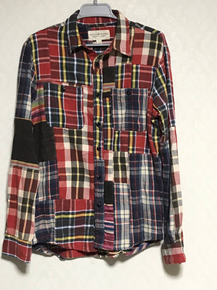 polo patchwork flannel