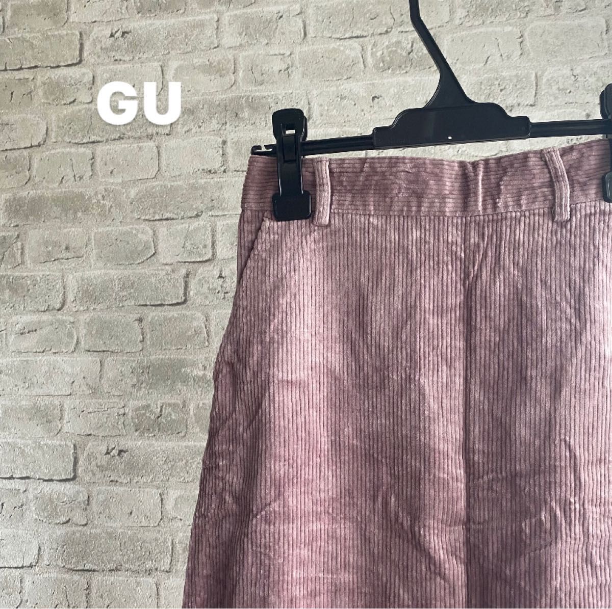 【11/25まで】GU コーデュロイ Aラインスカート