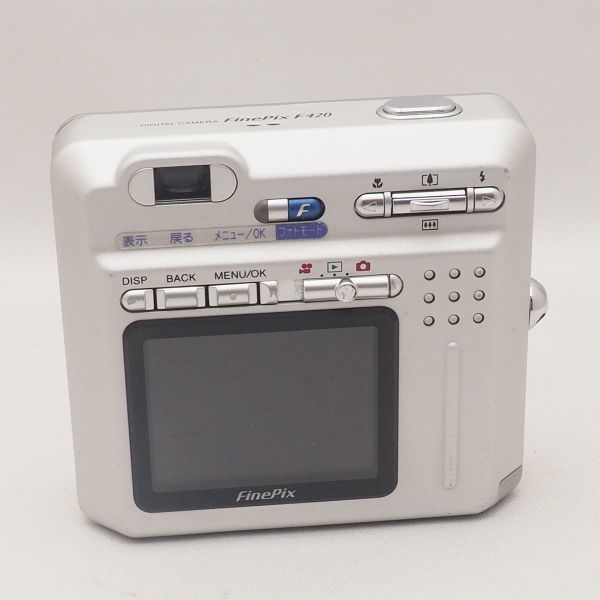 税込) 動作品 デジカメ F420 FINEPIX FUJIFILM 美品 フジ 管16246