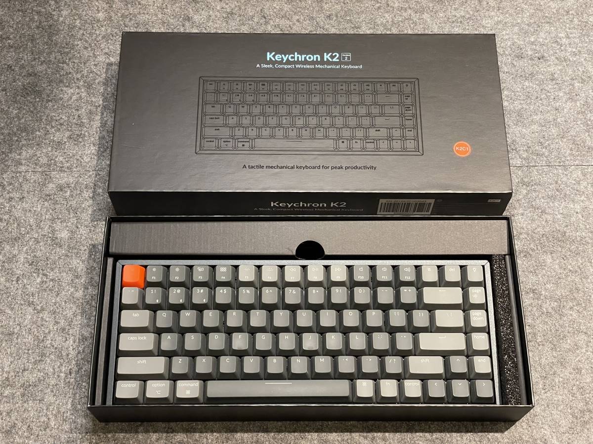 美品 Keychron K2 Wireless Mechanical Keyboard キークロン